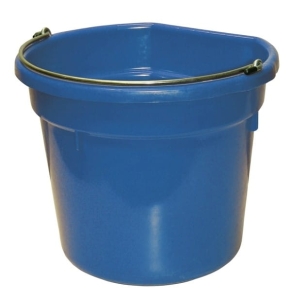 Wiadro plastikowe FlatBack 20 l, niebieskie