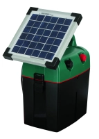 Zestaw solarny: panel słoneczny 5 W, akumulator AGM 15Ah, ładowarka 230V, Kerbl