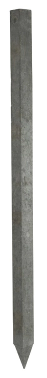 Palik ogrodzeniowy recyklingowy o przekroju kwadratowym, 200 cm x 90 x 90 mm, Kerbl
