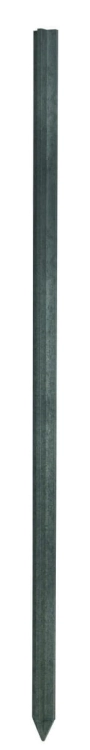 Palik ogrodzeniowy recyklingowy o przekroju krzyża, 200 cm x 70 x 70 mm, Kerbl