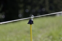 Palik owalny z włókna szklanego 106 cm żółty 10 szt. z metal. grotem