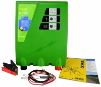 Elektryzator akumulatorowy TITAN A 7500, dla koni, bydła, dzików, owiec i kóz, 5,0 J