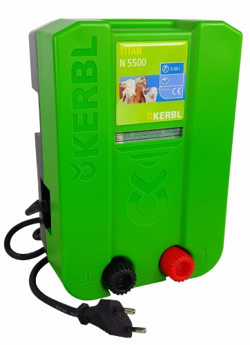 Elektryzator sieciowy TITAN N 5500 dla koni, bydła, owiec i kóz , 3,5 J, Kerbl