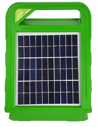 Elektryzator solarny TITAN S 400, dla koni, bydła i małych zwierząt, 0,25 J, Kerbl