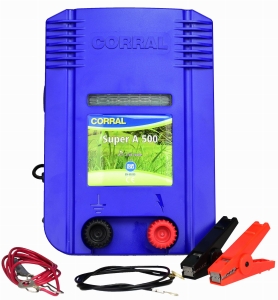 Elektryzator akumulatorowy Corral A 500, dla koni, bydła, dzików, owiec i kóz, 5,0 J
