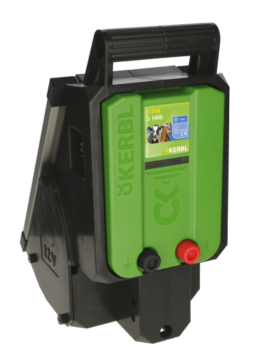 Elektryzator solarny Kerbl Titan S 1400 dla koni bydła i małych zwierząt 1,0 J