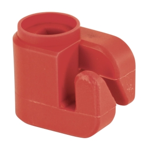 Izolator do owalnych słupków metalowych, 50 szt./opakowanie, Kerbl