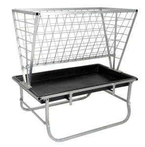 Stojak na paszę mały bez zadaszenia dla owiec, kóz, cieląt i jeleni, Kerbl