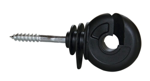 Izolator do plecionek i drutu CLASSIC, 100 szt., z pokrętłem do szybkiego wkręcania, Kerbl