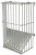 Paśnik ścienny na siano dla konia Slow Feed Plus 81 cm x 41 cm x 114 cm Kerbl