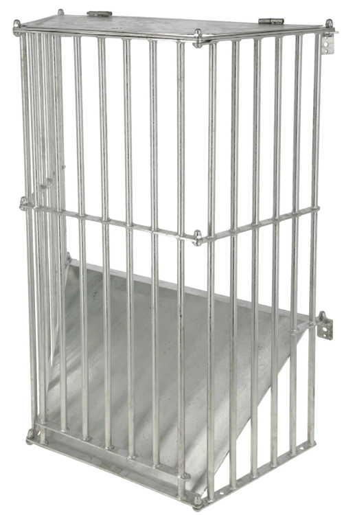 Paśnik ścienny na siano dla konia Slow Feed Plus 81 cm x 41 cm x 114 cm Kerbl