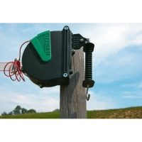 Zestaw bramowy do ogrodzeń elektrycznych Flexigate z taśmą, 7,5 m x 40 mm, Kerbl