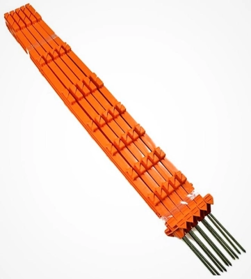 Palik słupek 105 cm Pomelac Isopic pomarańczowy