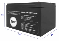 Akumulator żelowy do pastuchów elektrycznych 12V 14Ah