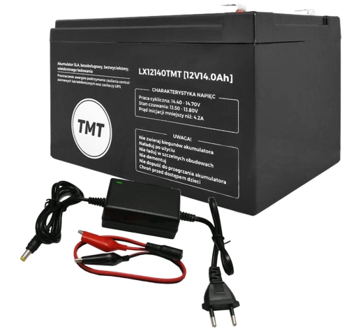 Akumulator żelowy do pastuchów elektrycznych 12V 14Ah