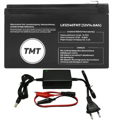 Akumulator żelowy do pastuchów elektrycznych 12V 14Ah