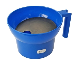 Kubek przedzdajacz, niebieski