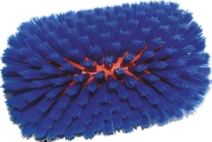 Szczotka do tanków, bez uchwytu, 130 x 210 mm, zielono-niebieska