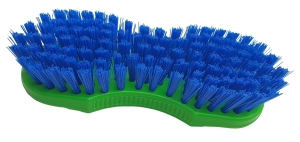 Szczotka do ręcznego mycia konwi 8, 20 cm, zielony/niebieski