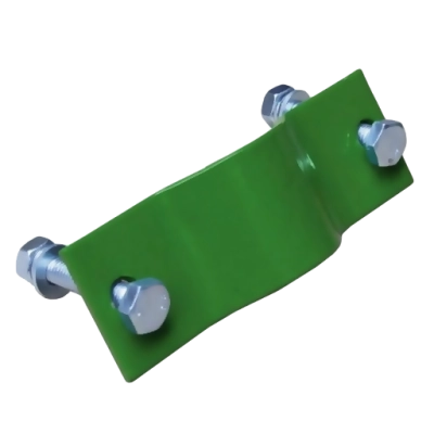 Obejma żeliwna 7 mm ze śrubami do poideł żeliwnych PM-5 PM-6 PM-6/2