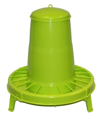 Karmidło automatyczne, 20 l, 15 kg, zielone, z nóżkami, Novital