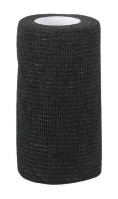 Samoprzylepny bandaż EquiLastic, 10 cm, czarny, Kerbl
