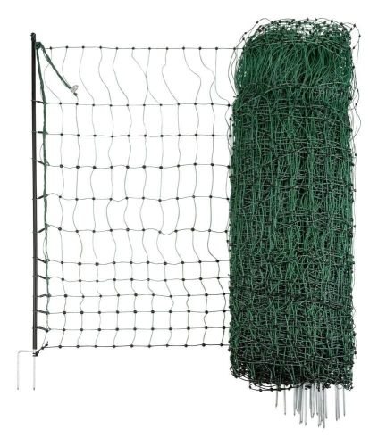 Siatka elektryczna dla drobiu 50 m / 112 cm podwójny szpic