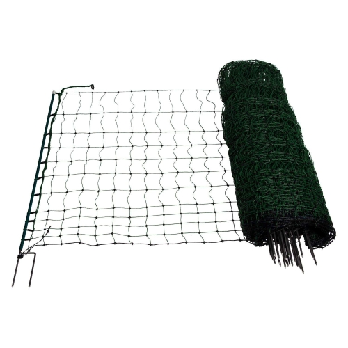 Siatka elektryczna dla drobiu pastuch elektryczny 25 m/120 cm