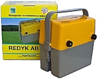 Pastuch Elektryzator uniwersalny Redyk AB 200 + akumulator + ładowarka