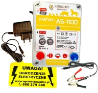 Pastuch elektryczny kompletny zestaw na bydło konie psy XXL
