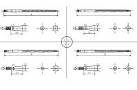 Ząb palec widły do ładowacza czołowego L-1100 mm z tuleją