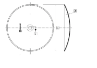 Talerz brona talerzowa talerzówka brony 510mm x 3,5mm gładki