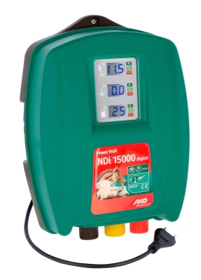 Elektryzator sieciowy AKO Power Profi Digital NDI 15000, dla dzików, bydła, owiec i kóz, 20 J