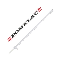 Palik słupek 105 cm Pomelac L-900 biały 2 stopki (