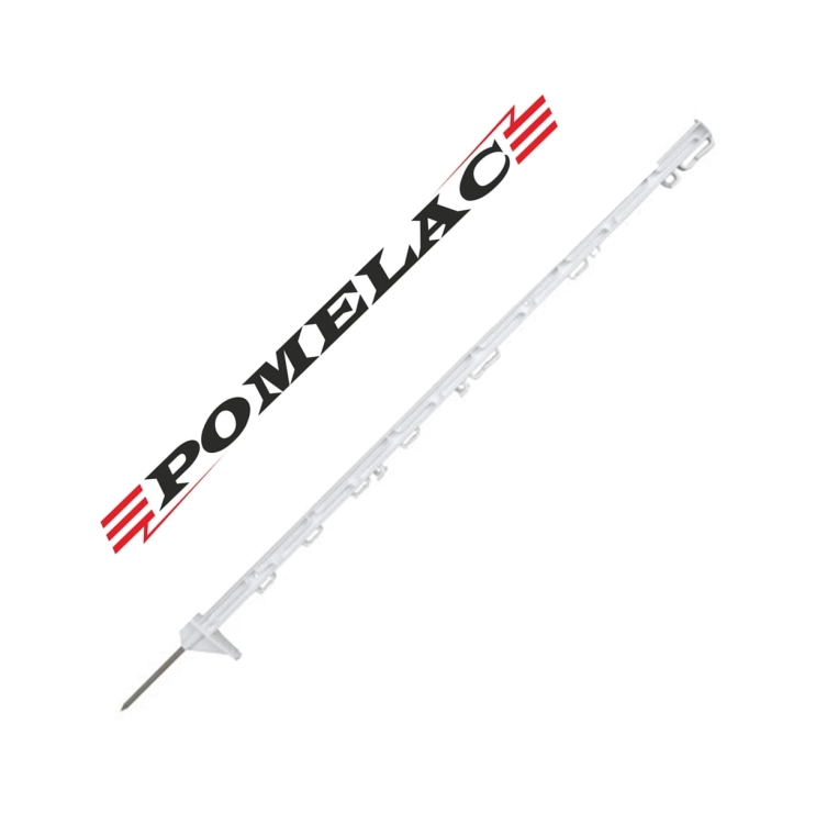 Palik słupek 105 cm Pomelac L-900 biały 2 stopki (