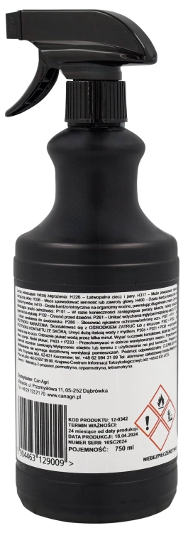 Środek na owady latające i biegające ASEKOR FLY, zapach lawendowy, 750 ml, Can Agri