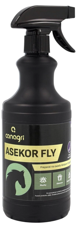 Środek na owady latające i biegające ASEKOR FLY, zapach lawendowy, 750 ml, Can Agri