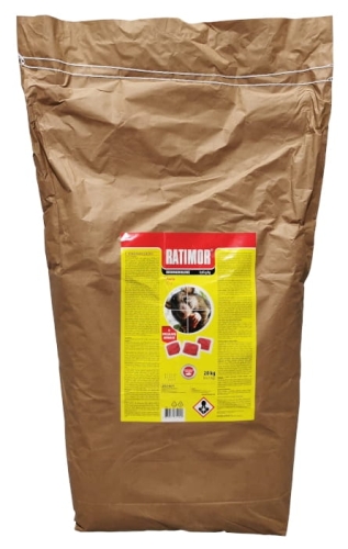 Trutka na myszy i szczury, pasta 20 kg, Ratimor, bromadiolon