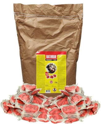Trutka na myszy i szczury, pasta 20 kg, Ratimor, bromadiolon