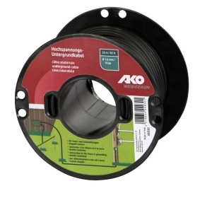 Podziemny przewód wysokiego napięcia, 25 m x 1.6 mm, AKO