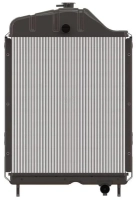 Chłodnica wody 4 rzędowa miedziana do Ursus C-385 / 4-cyl