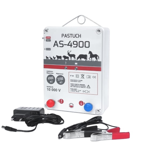 Pastuch Elektryczny Elektryzator uniwersalny Pomelac AS-4900 4,9Jula