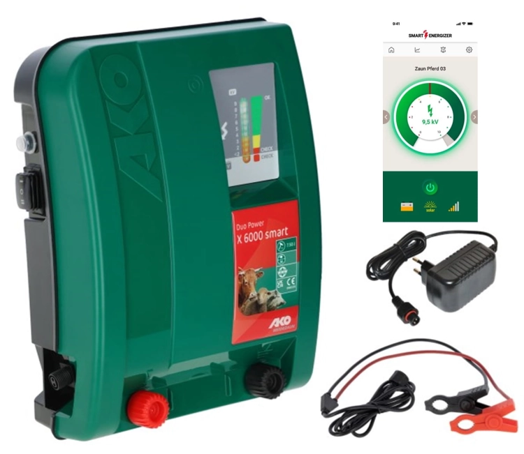 Elektryzator uniwersalny Duo Power X6000 Smart