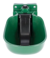 Poidło dla bydła i koni, tworzywo sztuczne K50, 2,2 l, zielone, Kerbl