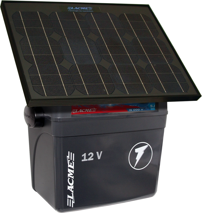 Elektryzator Lacme Secur 500 z panele słonecznym Sun 33W