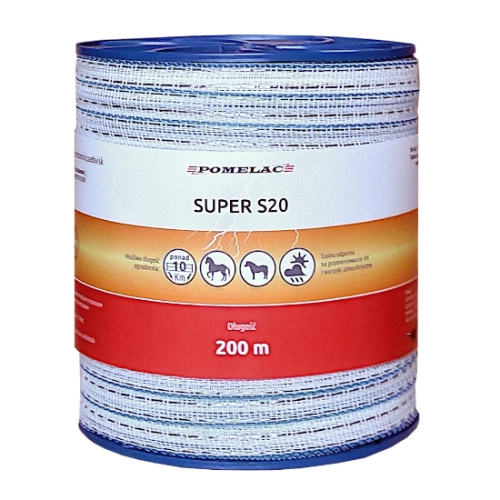 Taśma Pomelac Super S20 / 200 m