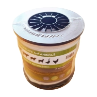 Taśma do ogrodzeń elektrycznych Animals – biała 200 m / 20 mm