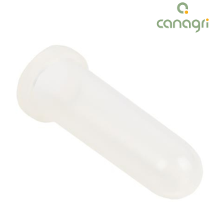 Smoczek silikonowy do wiadra do pojenia cieląt, 100 mm, transparentny, Canagri