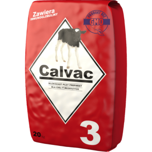 Mleko dla cieląt od 3. dnia, CALVAC 3, 20 kg, Canagri