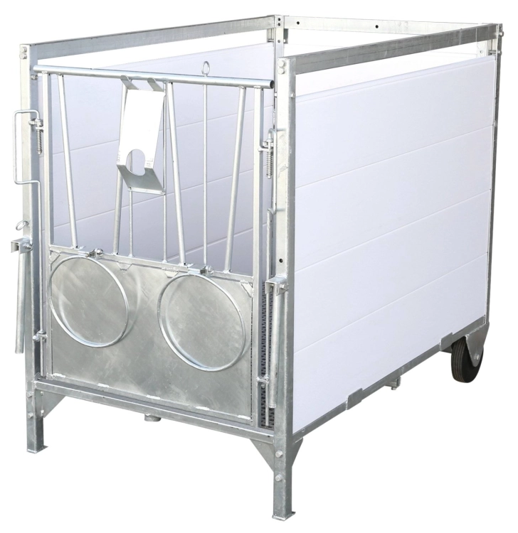 Mobilny box dla cieląt, mały, 130 x 85 x 106 cm, Kerbl